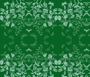 Flutter Evergreen Glass Fabric