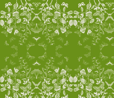 Flutter Peridot Milk Fabric