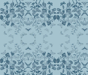 Flutter Sky Blues Fabric