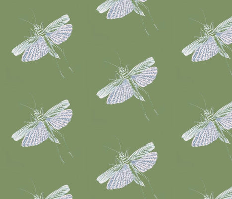 Flying Hopper Fern Fabric