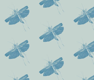 Flying Hopper Lite Aqua Fabric