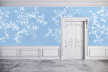 Load image into Gallery viewer, Foresta Bianca Blue Betty Wallcovering
