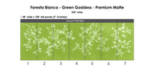 Load image into Gallery viewer, Foresta Bianca Green Goddess Wallcovering