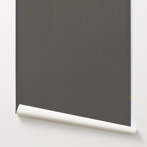 Graph - Gold on Grey Wallcovering
