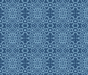 Geo Cornflower Fabric