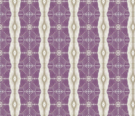 Glam Stripe Amethyst Fabric