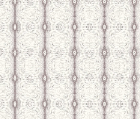Glam Stripe Milk Grey Fabric