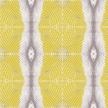 Load image into Gallery viewer, Glam Stripe Saffron Fabric