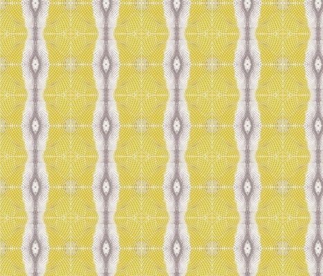 Glam Stripe Saffron Fabric