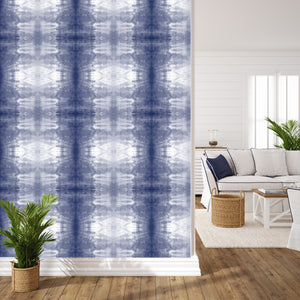 High Times Eclipse Blue Wallcovering