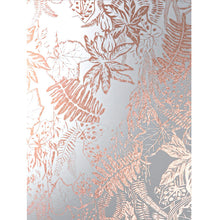 Load image into Gallery viewer, Hothouse Copper Rose White Wallcovering