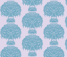 Load image into Gallery viewer, Hydrangea Topiary Lavender Blue Fabric