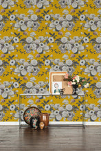 Load image into Gallery viewer, Into The Garden Gold Wallcovering