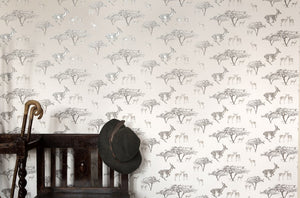 The Tribe JTTR01 Grey Wallcovering