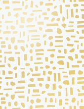 Load image into Gallery viewer, The Pearl - Gold on Cream Wallcovering