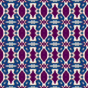 Kandeel Amethyst Sapphire Fabric