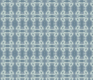 Kandeel Large Blue Chalk Lite Aqua Fabric