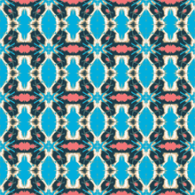 Load image into Gallery viewer, Kandeel Blues Poppy Fabric