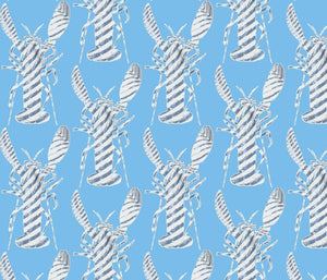 Lobster Stripe Pool Fabric