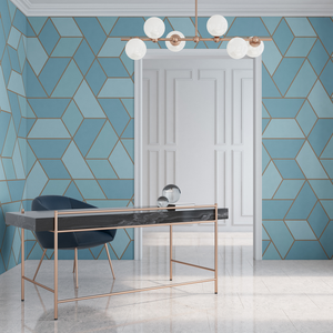 Leaded Plate Wallcovering