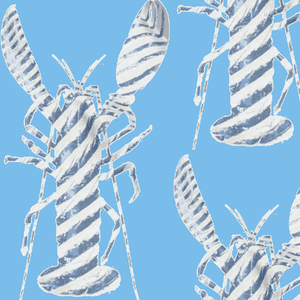 Lobster Stripe Pool Fabric