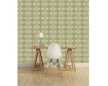 Load image into Gallery viewer, Lola Bastille Brass Metallic Wallcovering
