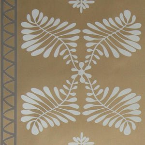 Lola Bastille Brass Metallic Wallcovering