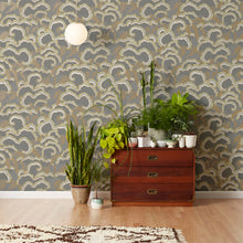 Load image into Gallery viewer, Lush - Dark Grey Wallcovering