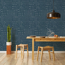 Load image into Gallery viewer, Wrought - Blue Wallcovering