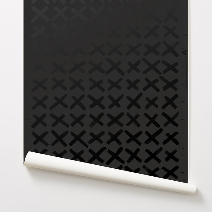 Slash - Black Wallcovering