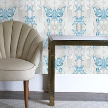Load image into Gallery viewer, Mariposa in Lapis Wallcovering