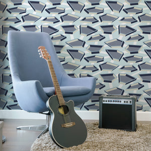 Memphis Shell Cool Wallcovering