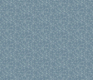 Morning Dew Blue Chalk Lite Aqua Fabric