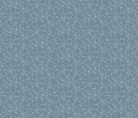 Morning Dew Blue Chalk Lite Aqua Fabric