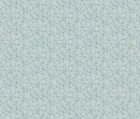 Morning Dew Lite Aqua Blue Chalk Fabric