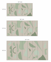 Load image into Gallery viewer, Tutu Tango Greens Wallcovering