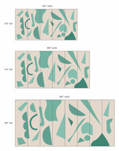 Load image into Gallery viewer, Tutu Tango Oceans Teal Wallcovering