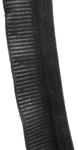 Nala Charcoal Grey Leather Cording