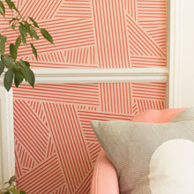 Load image into Gallery viewer, Oblique Grapefruit Wallcovering