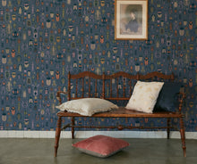 Load image into Gallery viewer, Parade - Blue Wallcovering