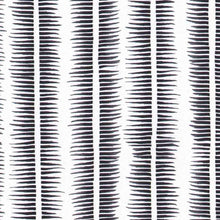 Load image into Gallery viewer, Textured Stripe in Black on White