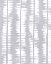 Load image into Gallery viewer, Textured Stripe in White on Pewter