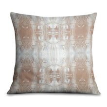 Load image into Gallery viewer, Tortoise Shell Terracotta Grey Pillow