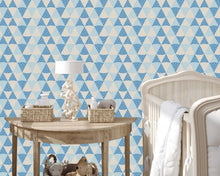 Load image into Gallery viewer, Ripsie Bellagio Blue Wallcovering