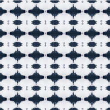 Load image into Gallery viewer, 10216 Navy White Fabric