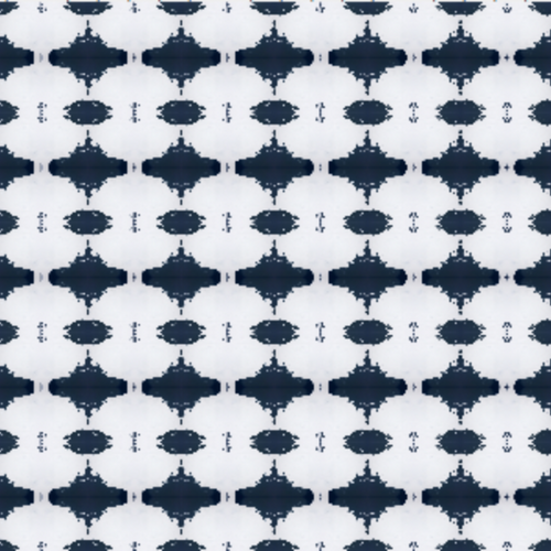 10216 Navy White Fabric