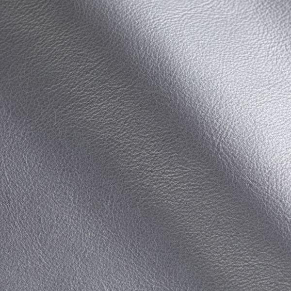 Luster Silver Grey Leather