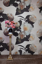 Load image into Gallery viewer, Sophia Light Floral Grasscloth Wallcovering