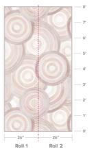 Load image into Gallery viewer, Spaceage Sugar Ash Rose Wallcovering
