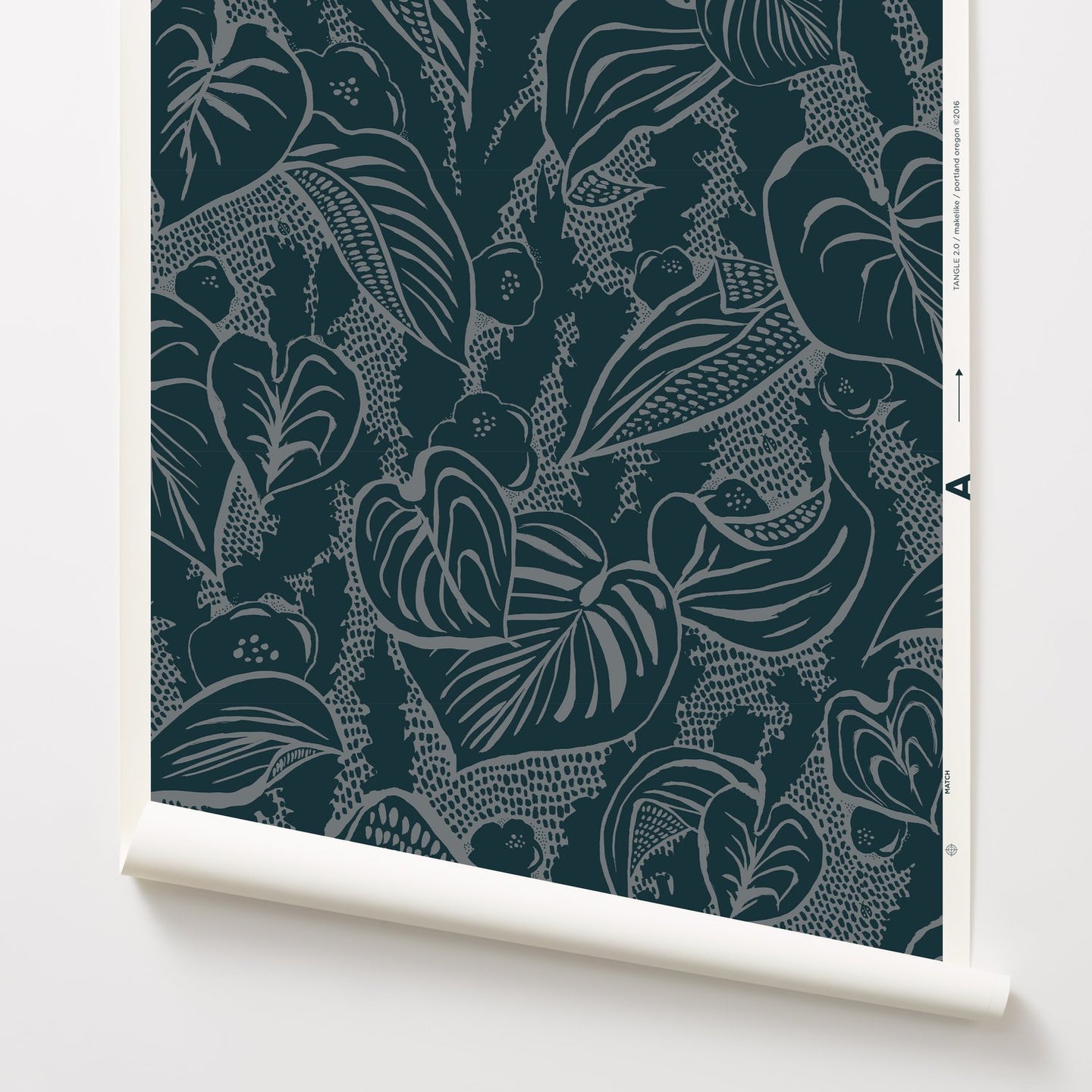 Tangle - Proper Blue Wallcovering